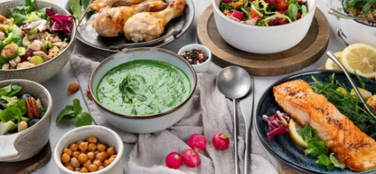 各種原型食物菜色