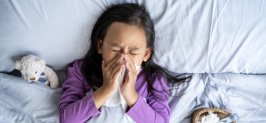Asian Child with Adenovirus Infection