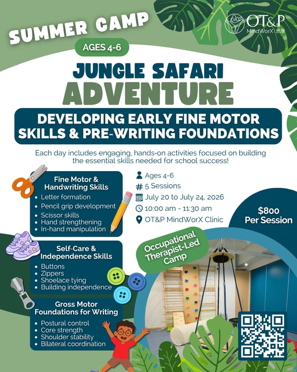 Occupational Therapist–Led Summer Camp (Ages 4–6):Jungle Safari Adventure featured image