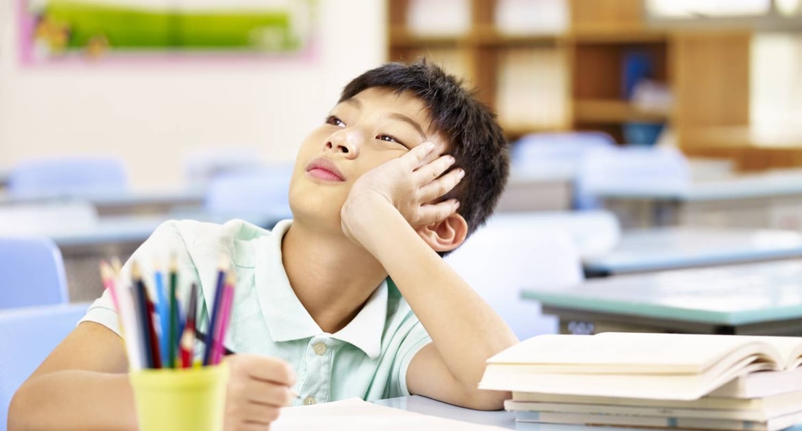 患自閉症的男童