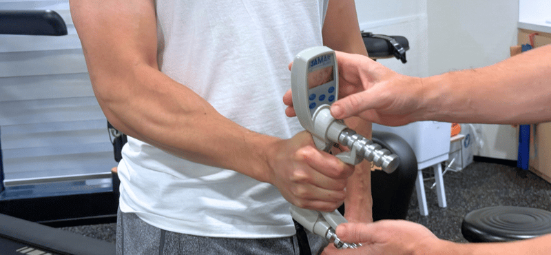 grip strength test