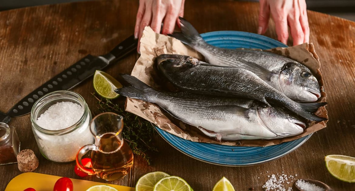 地中海飲食和鮮魚