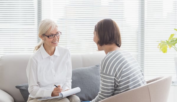 Psychotherapy and counseling session