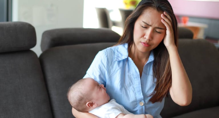 【產後抑鬱】產後抑鬱原因及症狀，10條問題自我評估 Featured image
