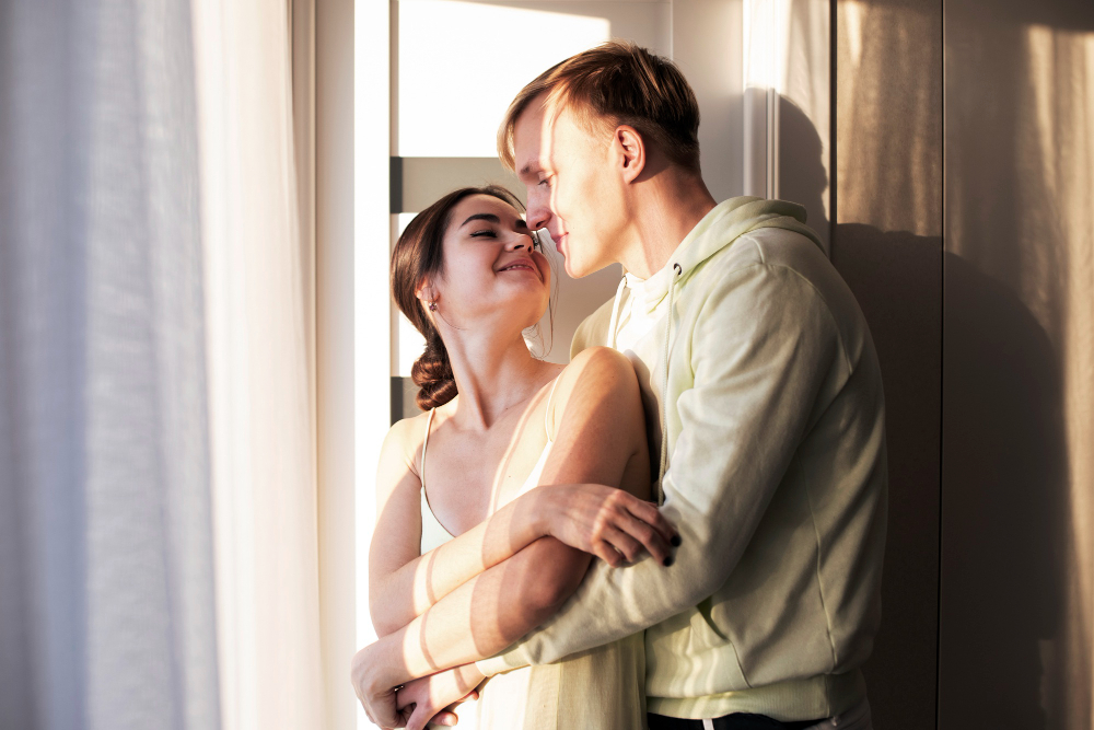 Romantic couple