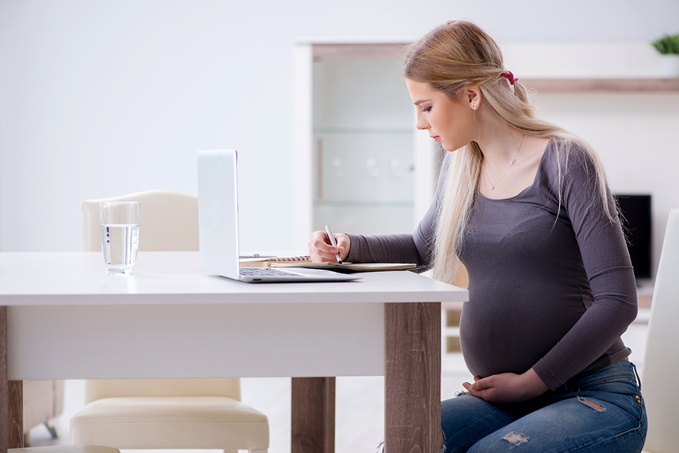 pregnant women planning birth