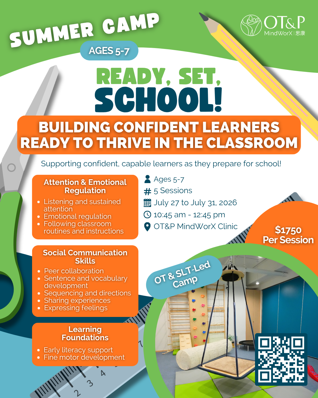 Ready set school summer camp