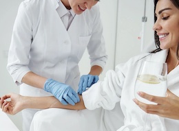 IV Drip and Stress Free Patient at OT&P Healthcare