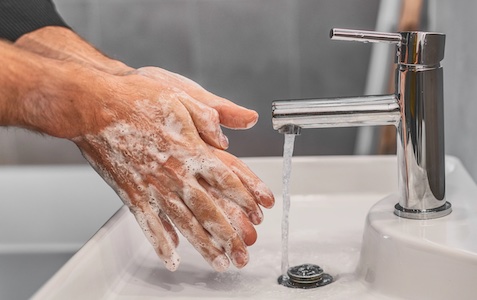 疫情期間清洗雙手