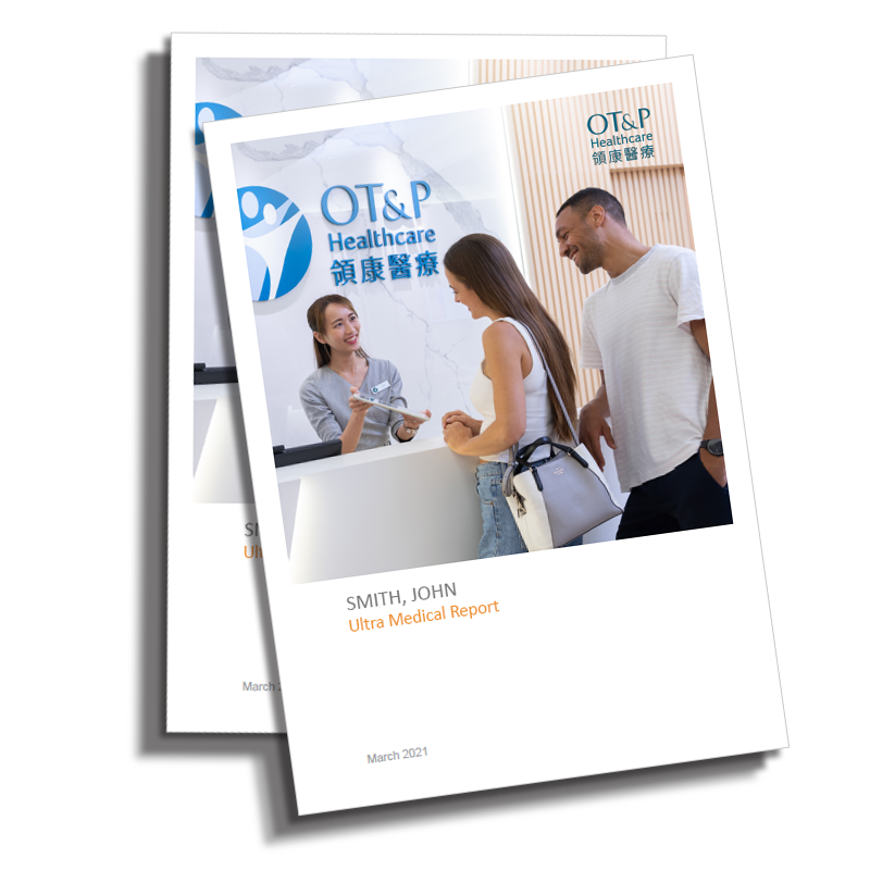 Comprehensive Health Screening Package OT&P Hong Kong