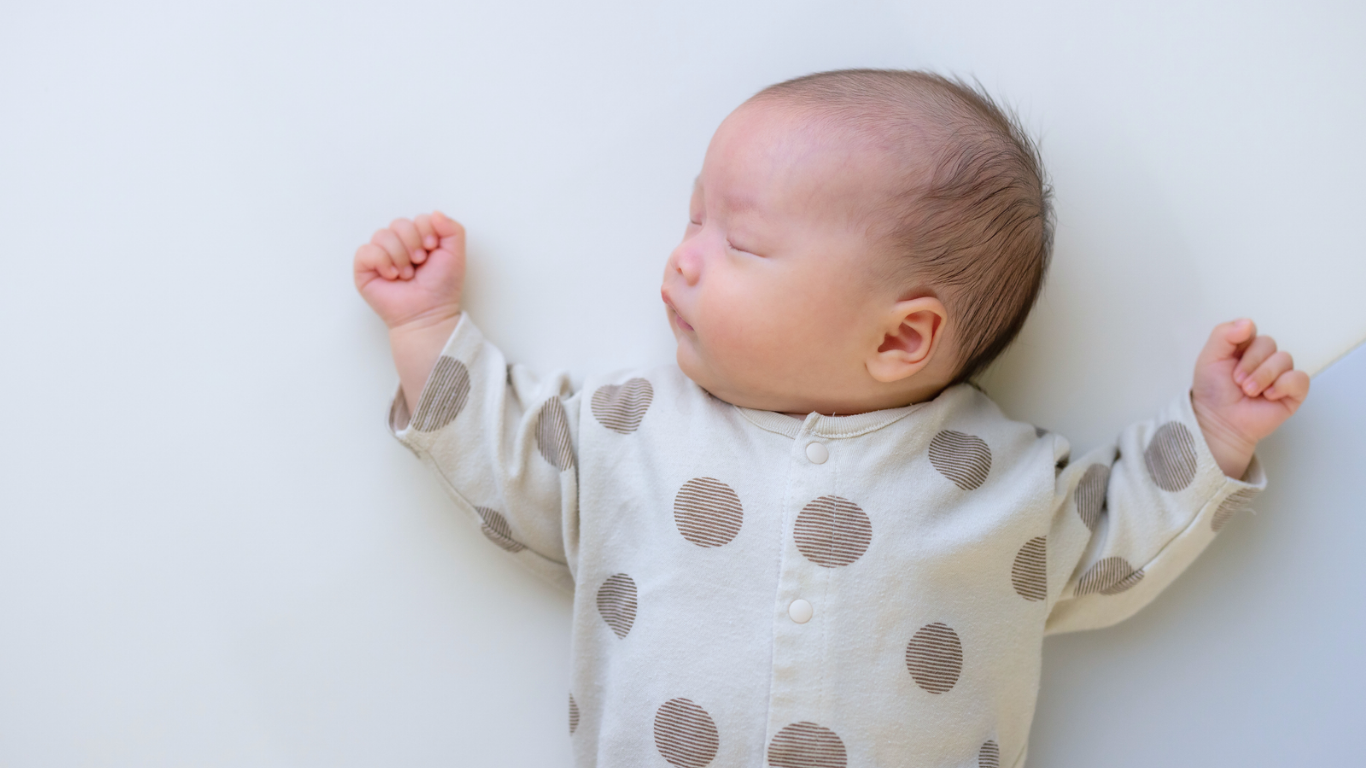 Sleeping newborn