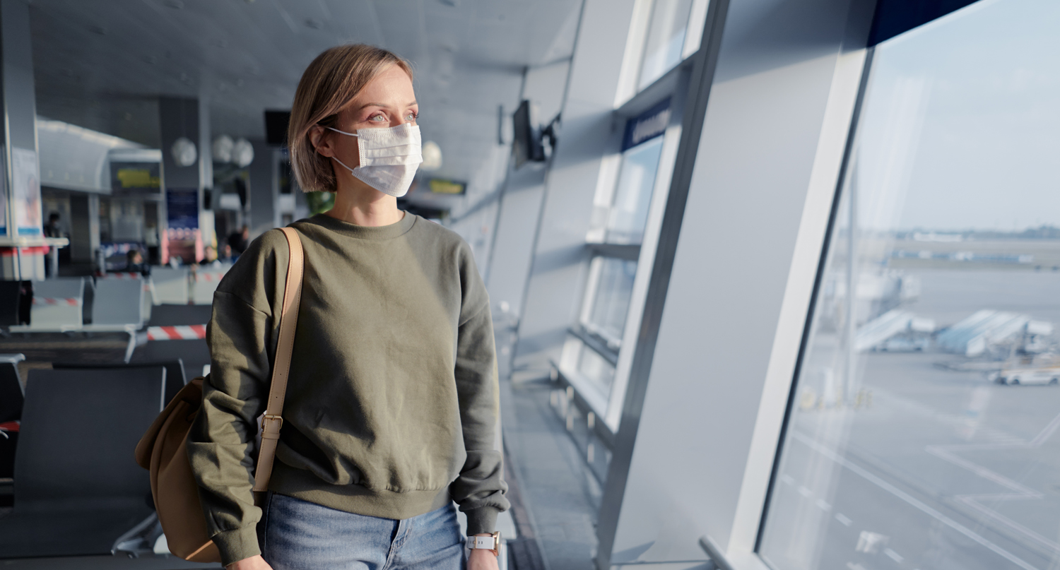 疫情期間的機場