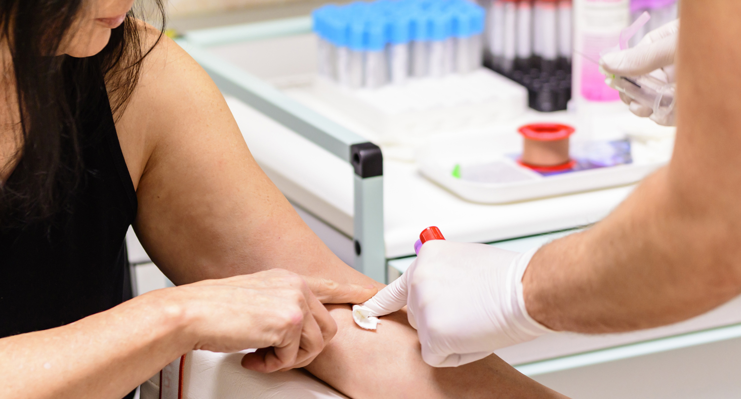 進行血液測試檢查體內抗體水平