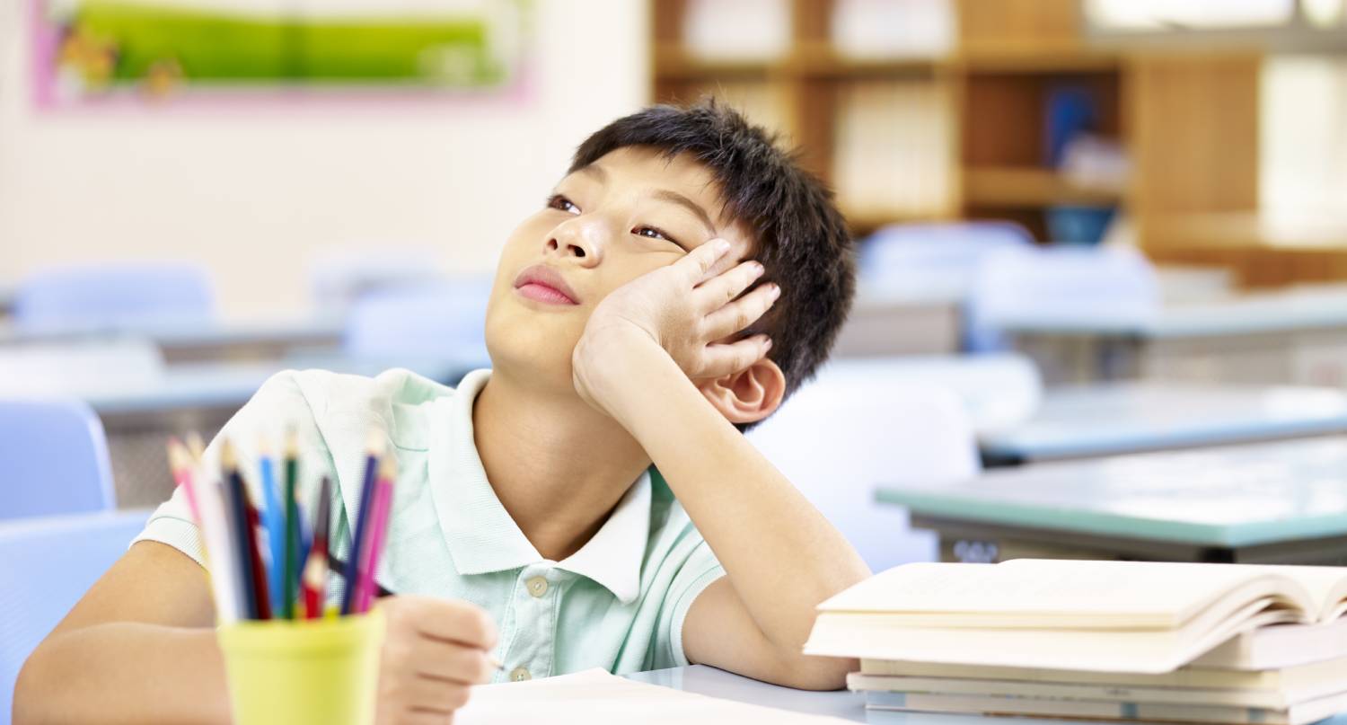 患自閉症的男童