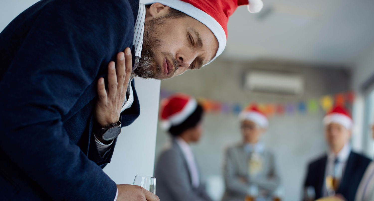 聖誕派對期間突然心臟病發