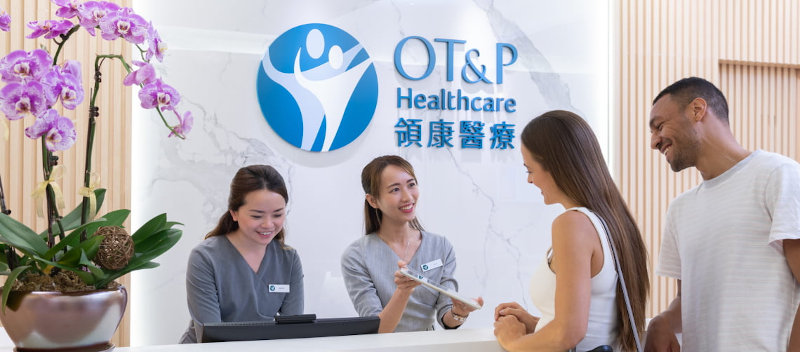 people visiting ot&p clinic