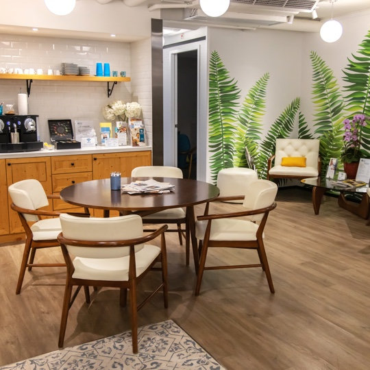 central clinic reception