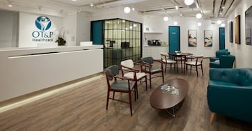 The interior of OT&P’s general practice clinic in Central