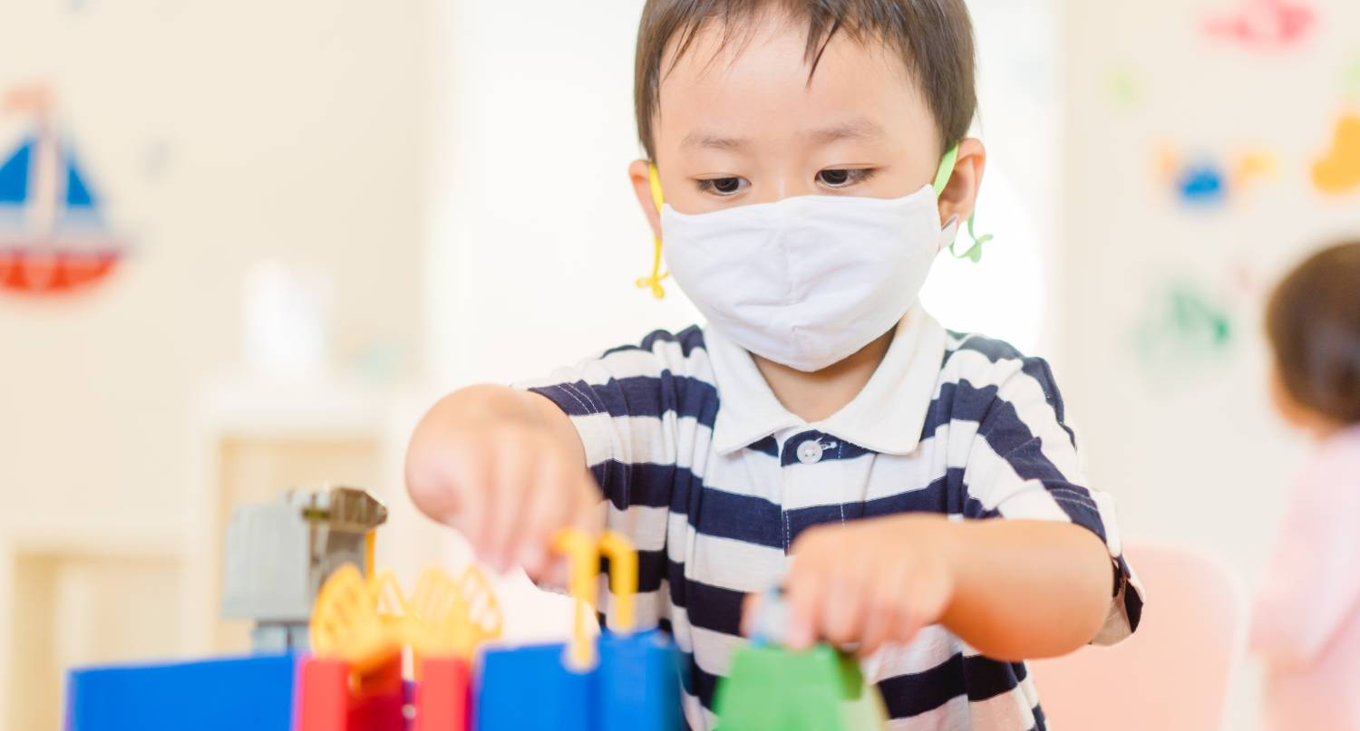 新冠疫情下幼兒長期佩戴口罩
