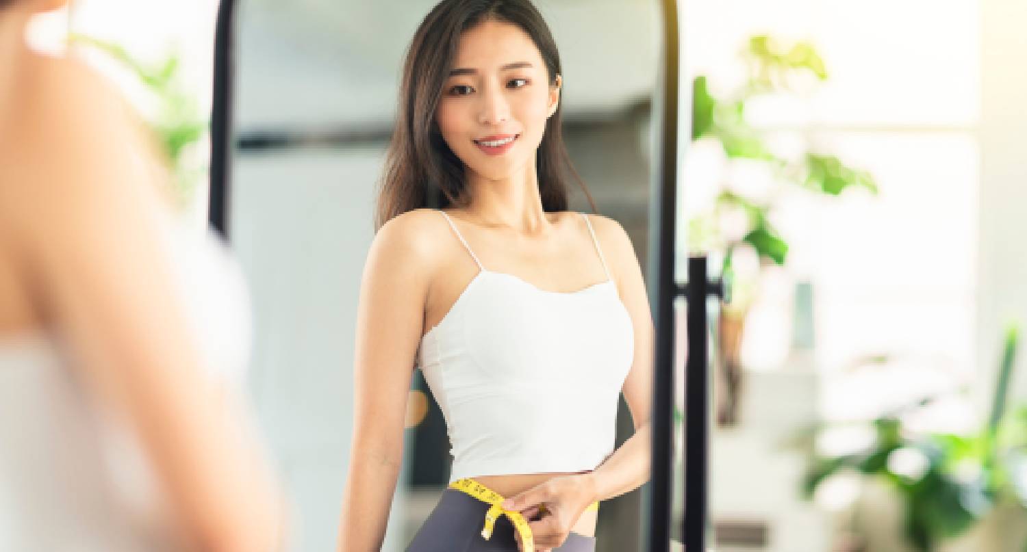 身材健美的年輕女生