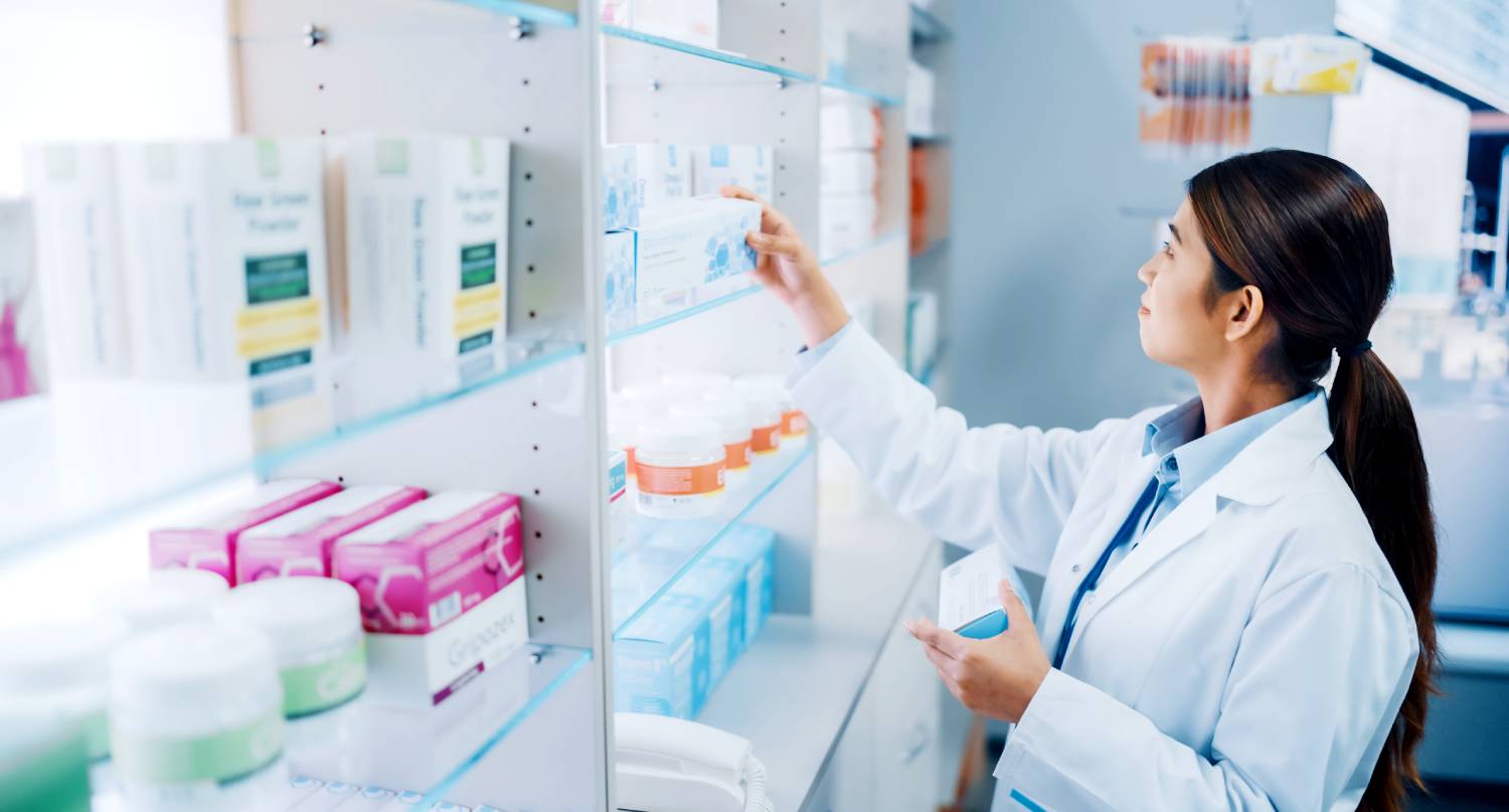 藥劑師整理保健品