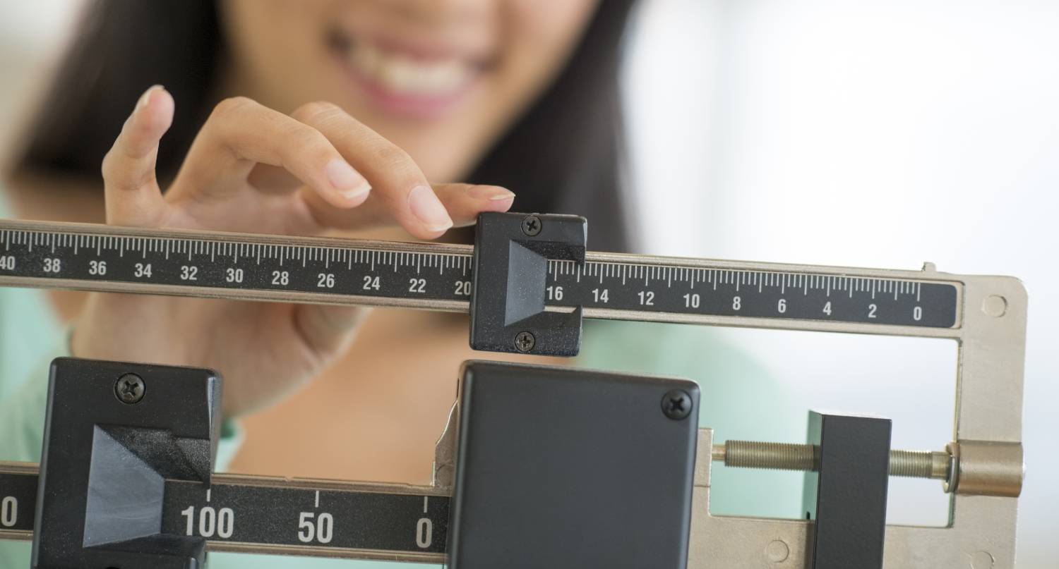 亞洲女性量體重